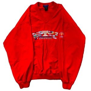 Vintage Izod Club windbreaker / pullover for the 1997 World Cup of Golf